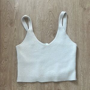 Double Zero knit Crop Tank Top